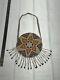 1910 Native American Bead Work Vintage Double Sided Bag
