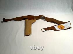 1940's-1970's NATIVE AMERICAN INDIAN BEADED BELT LETTERED SQUIRT WITH HOLSTER