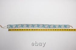 Antique Native American beaded Sioux or Navajo belt strip