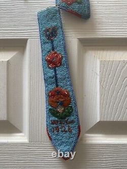 Antique native american beadwork