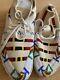 Authentic Native American Beaded Moccassins Size 7 9.5length Preowned Lightly
