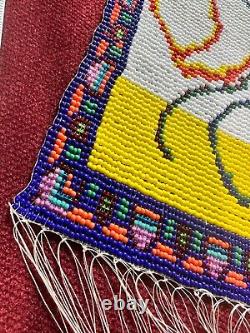 Beaded Panel Wind Dancing Native American Artwork