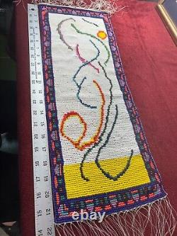 Beaded Panel Wind Dancing Native American Artwork