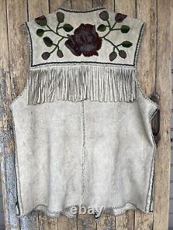 Blackfeet vintage beaded vest ca. 1920s Authentic Native American beadwork