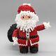 Native American Beadwork-zuni Beaded Santa With Bag By Ronda Dosedo-zuni