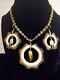 Native American Beaded Earrings And Necklace