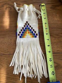 Native American Beaded Pipe Bag