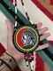 Native American Beaded Warrior Native Beaded Medallion Pow Wow Regalia Patch