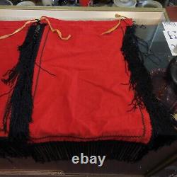 Native American Fringed Breechcloth Loincloth 19 x 13 estate find