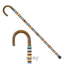 Native American Jicarilla Apache Beaded Cane