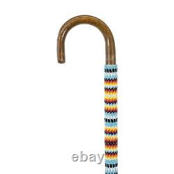 Native American Jicarilla Apache Beaded Cane