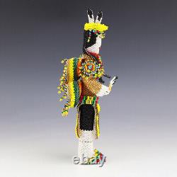 Native American Zuni Beaded Fancy Dancer By Todd Poncho