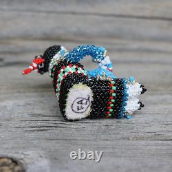 Native American Zuni Beaded Storyteller By Farlan & Alesia Quetawki