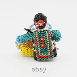 Native American Zuni Beaded Storyteller By Todd Poncho