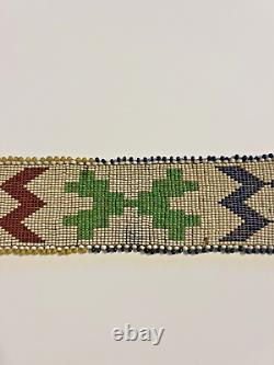 Original Native American Indian Beaded Belt 32 Handmade 1880's-1900 Lot 1