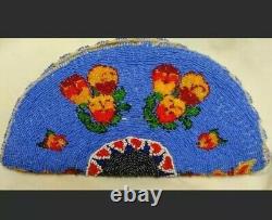 Sioux Beaded Purse Antique Great Plains Native American Beadwork Bag Clutch