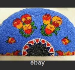 Sioux Beaded Purse Antique Great Plains Native American Beadwork Bag Clutch