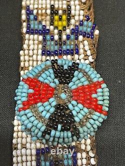 VERY OLD African Native American INDIAN Loom Beaded 19 BELT SASH