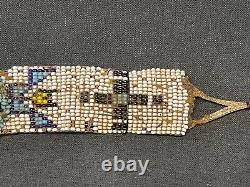 VERY OLD African Native American INDIAN Loom Beaded 19 BELT SASH