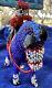 Vintage Hand Crafted Beaded Horse/rider Native American Authentic Seed Bead Rare