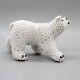 Vintage Native American Beadwork-beaded Polar Bear-darrell Sarracino-zuni