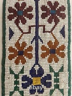 Vintage Native American Handmade Beaded Sash/Belt