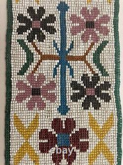 Vintage Native American Handmade Beaded Sash/Belt