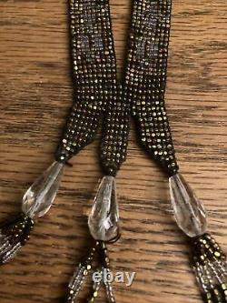 Vintage Native American Indian Beadwork Neclace Pacific Northwest