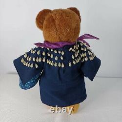Vintage Native American Teddy Bear Children Sioux Traditional Dance Costume