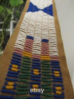 Vintage Sioux Beaded Blanket strip