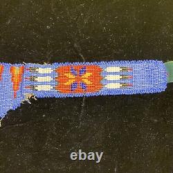 Vintage native american beaded belt