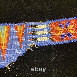 Vintage native american beaded belt