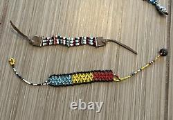 Vintage native american beadwork lot of 10